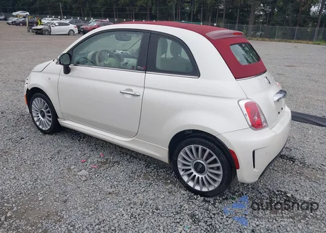 2018 Fiat 500C Lounge из США, поврежденный, VIN 3C3CFFEH1JT425703